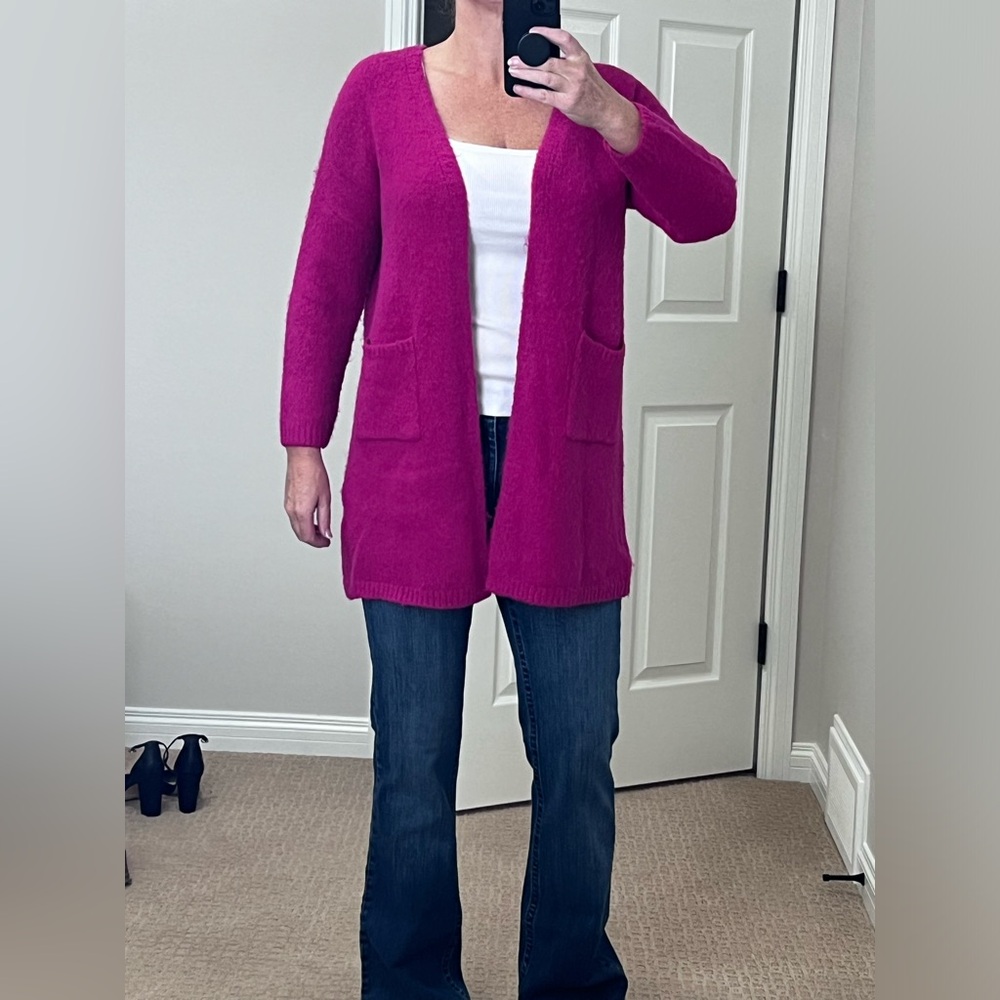 Pink Martini Bright Pink Knit Sweater